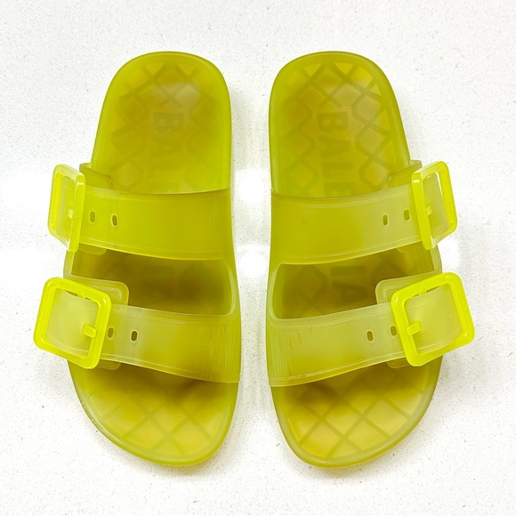 Balenciaga Mallorca Birkenstock Rubber Translucent Slip On Unisex Slide Sandals - Picture 4 of 10